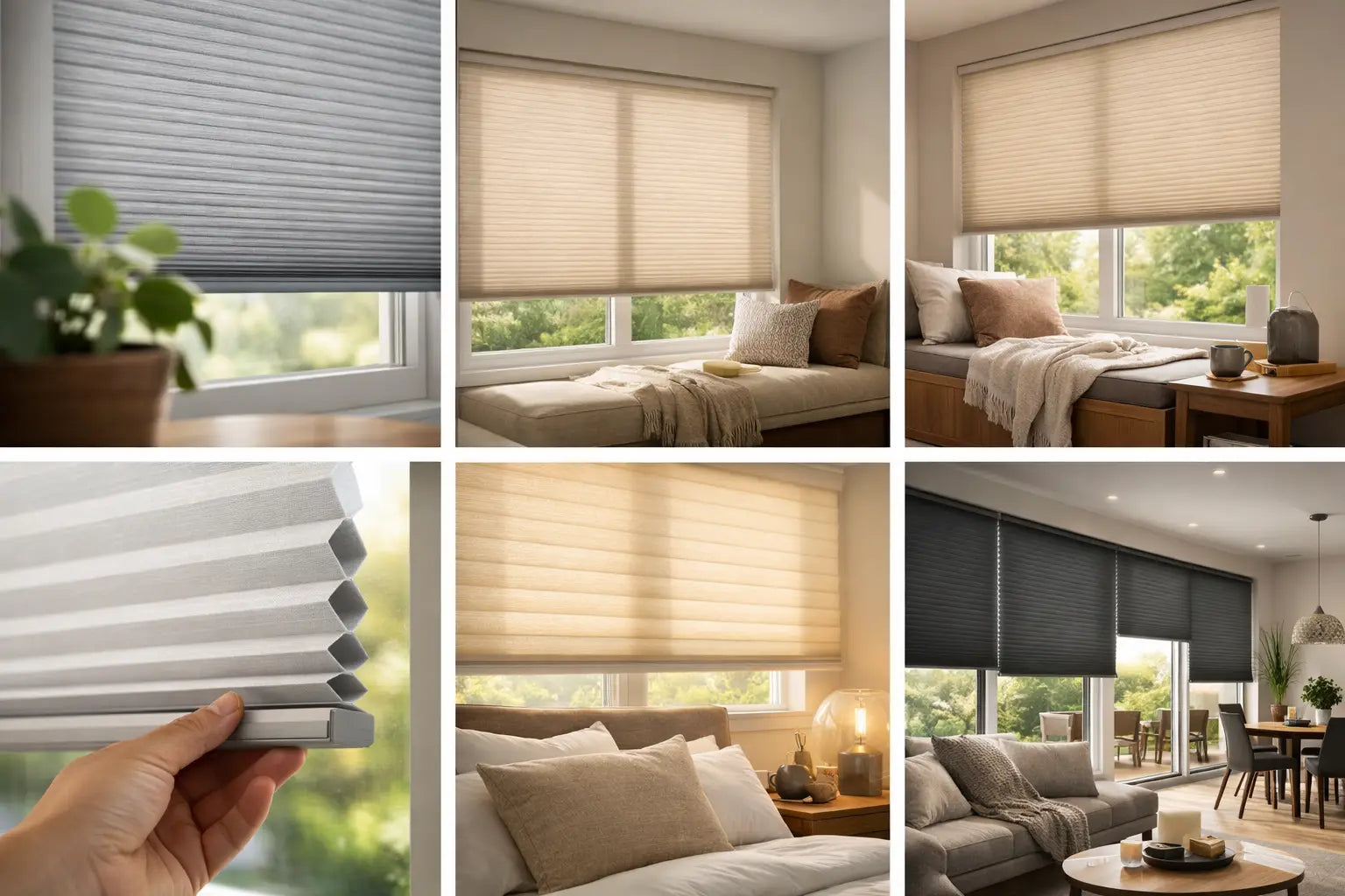 5 Vorteile von DUETTE Wabenplissees im Zuhause