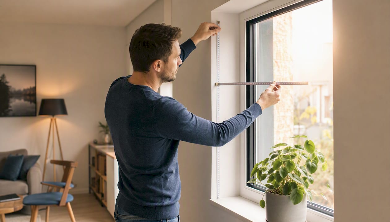 Fenster richtig ausmessen für Plissees: So geht’s