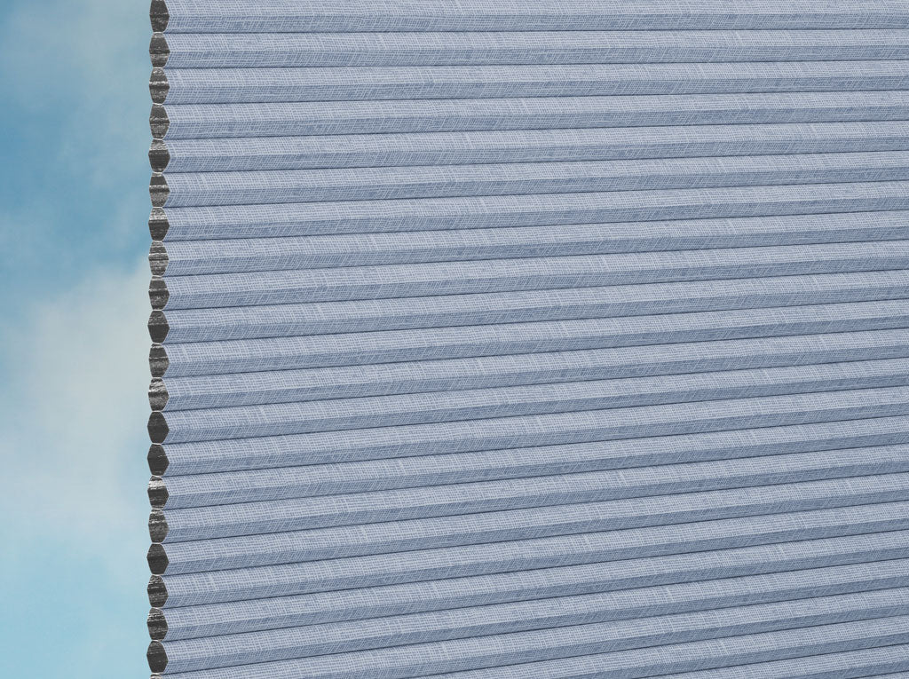 DUETTE® Fixé Hopsack Dark (3.2745) Blau